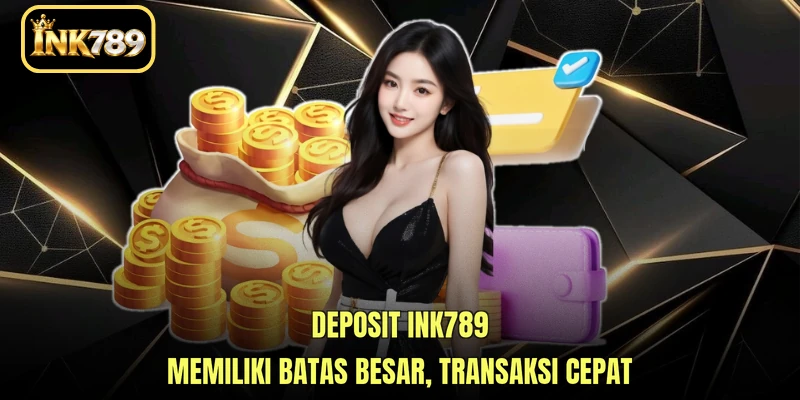 Deposit INK789 memiliki batas besar, transaksi cepat